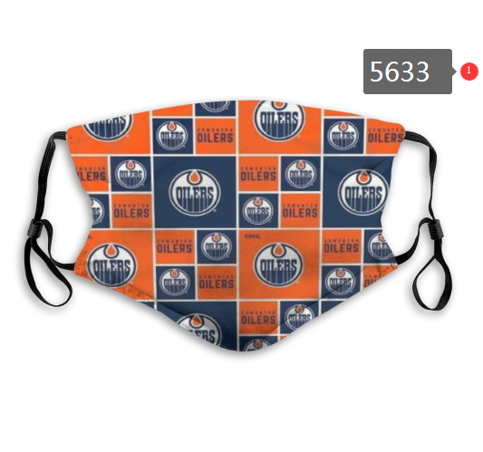 2020 NHL Edmonton Oilers Dust mask with filter